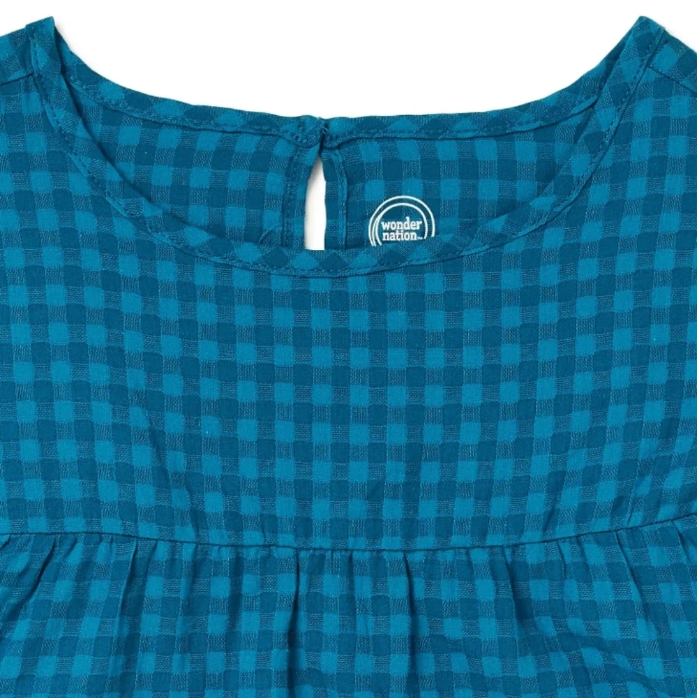 New! Wonder Nation Girls' Tiered Top